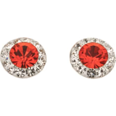 Silver Bar 0997 Spectrum 6mm red korvakorut