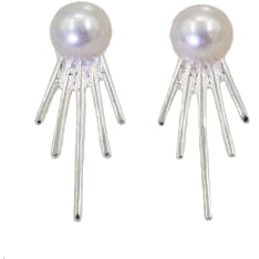 Silver Bar 1296 earrings