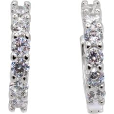 Silver Bar 1363 earrings
