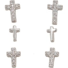 Silver Bar 1437 earrings