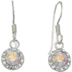 Silver Bar Spectrum earrings