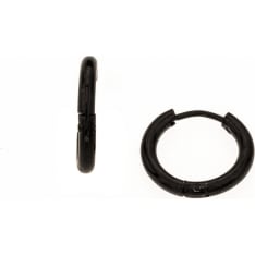 Silver Bar Steel tube earrings
