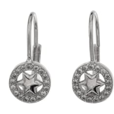 Silver Bar 2882 Ministar earrings
