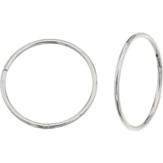 Silver Bar 2887 earrings