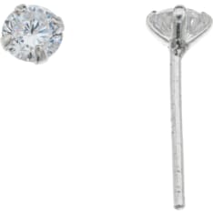 Silver Bar 3412 Zirconia hopeakorvakorut