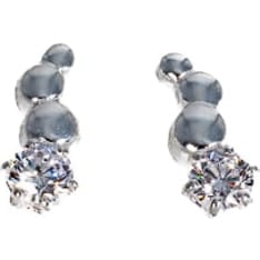 Silver Bar 4249 earrings