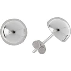 Silver Bar Puolipallo hopeakorvakorut