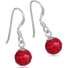 Silver Bar Pallo 6 Bling hopeakorvakorut
