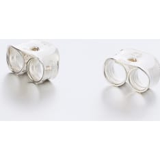 Back of Silver Bar 4594 earrings