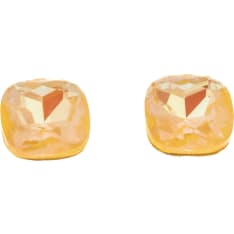 Silver Bar 4987 caramel earrings