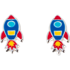 Silver Bar 6456 earrings