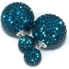 Silver Bar BB-Crystal korvakorut