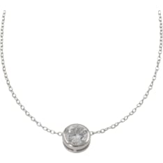 Silver Bar 6965 necklace