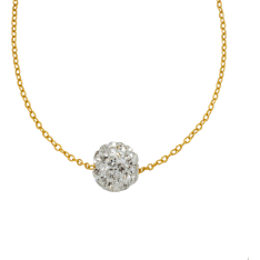 Silver Bar 6968 necklace