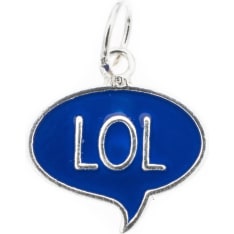 Silver Bar 7780 LOL pendant