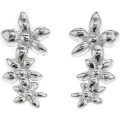 Silver Bar 7961 Flower Family hopeakorvakorut