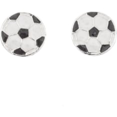 Silver Bar 8263 Flat foot silver earrings
