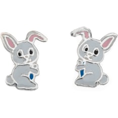 Silver Bar Luppakorva Bunny hopeakorvakorut