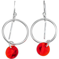 Silver Bar 8380 earrings