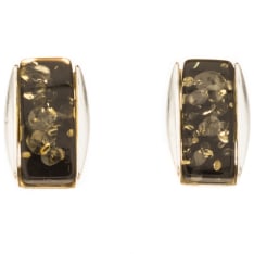 Silver Bar 8551 earrings