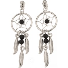 Silver Bar 8607 Steel unitrio earrings