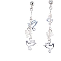 Silver Bar 8669 earrings