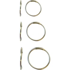 Silver Bar 8717 earrings