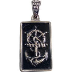 Silver Bar 8782 pendant
