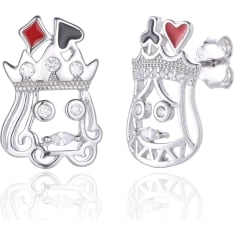 Silver Bar 8795 earrings