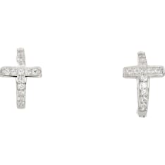 Silver Bar 8861 earrings
