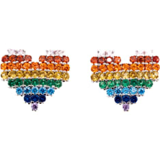 Silver Bar 8874 earrings