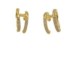 Silver Bar 8880 earrings