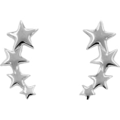 Silver Bar 8902 earrings