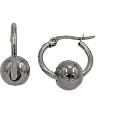 Silver Bar 8914 earrings