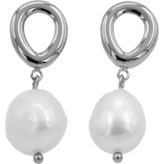 Silver Bar 8925 earrings