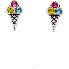 Silver Bar 8931 earrings