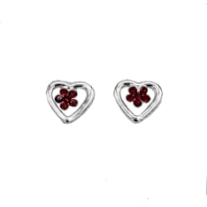 Silver Bar 8934 earrings