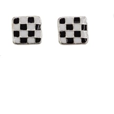 Silver Bar 8944 earrings