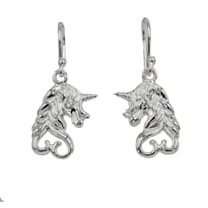 Silver Bar 8973 earrings