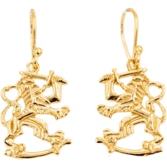 Silver Bar 8985 earrings