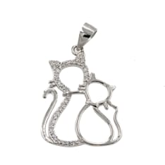 Silver Bar 8991 pendant