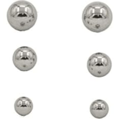 Silver Bar 9031 earrings