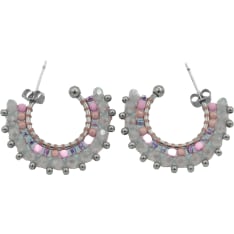 Silver Bar 9038 earrings