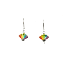 Silver Bar 9051 earrings