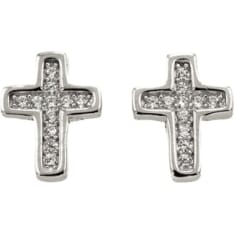 Silver Bar 9065 earrings