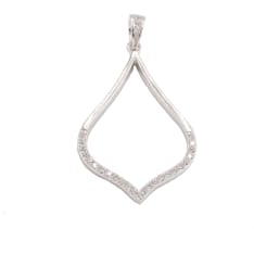 Silver Bar 9092 pendant