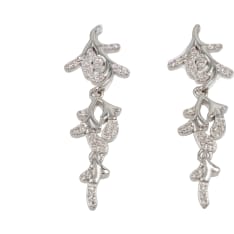 Silver Bar 9102 earrings