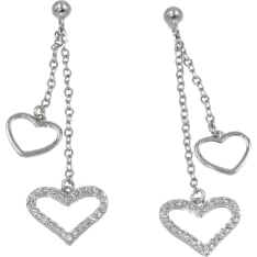 Silver Bar 9114 earrings