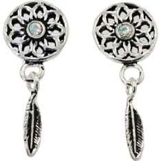 Silver Bar 9125 earrings
