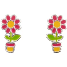 Silver Bar 9131 earrings